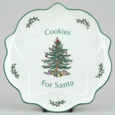 Plate Cookies For Santa